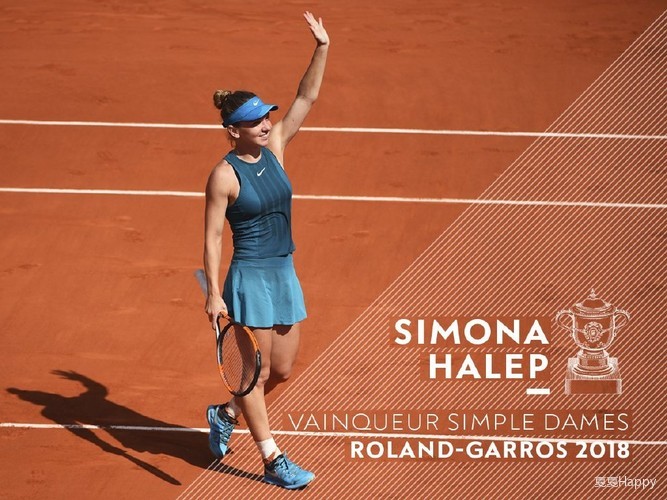 a special moment of halep